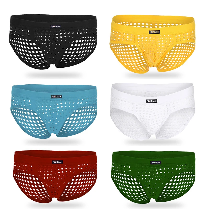 Kwelt Männer Mesh Boxershorts - Transparente Unterwäsche - Ultra Bequeme Herren Slips