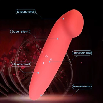 Cutting-edge Lipstick Vibrator Clitoral Stimulation Discreet Battery Version Waterproof Nipples G-spot Stimulation Sex Toy Woman 4