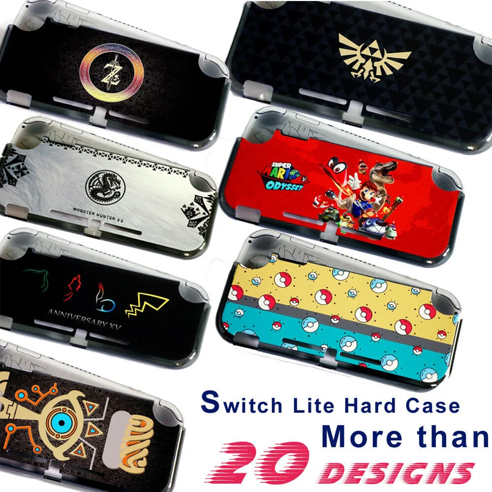 Для Nintendo переключатель Lite жесткий чехол Крышка корпуса с 20 видов конструкций
