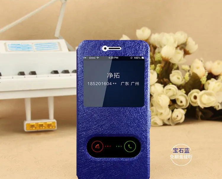 MEAFORD Flip Case For Huawei Honor 6X Case Flip Leather Cover Window Quick Answer Phone Shell Capa For Huawei Honor 7X Case Skin (8)