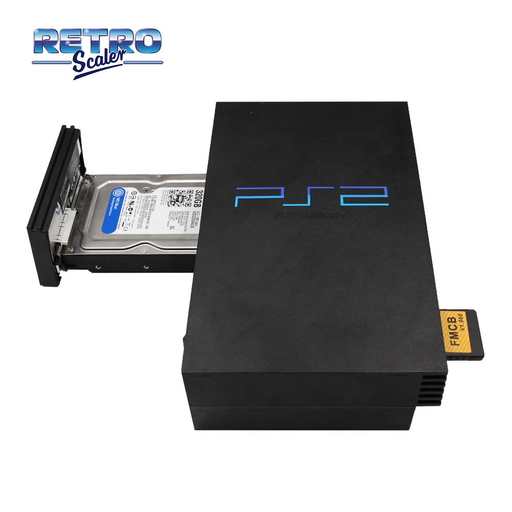 Playstation 2 Slim Ps2 Slim + Hd 500gb Lotado de Jogos