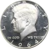 United States Of America 1964 Liberty 1/2 Kennedy US Half Dollar In God We Trust E PLURIBUS Cupronickel Silver Plated Copy Coin ► Photo 3/6