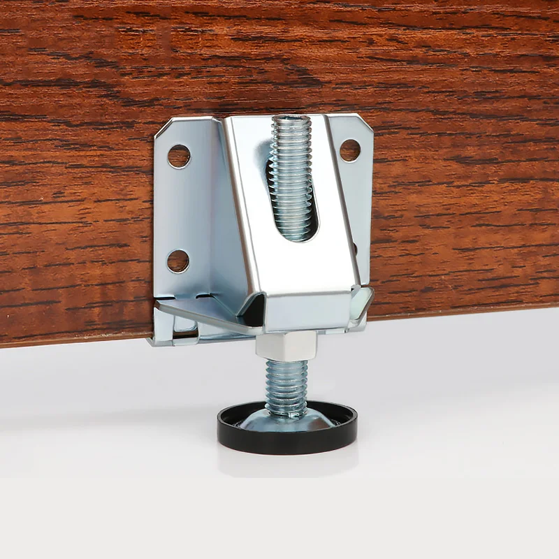 

2/4/10pcs Leveler Heavy Duty Small Feet for Table Shelf Units Easy Adjustment Strong Load-bearing MU8669