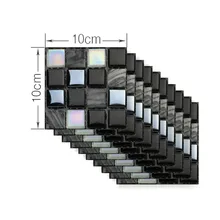 10 шт. самоклеющиеся настенные 3D плитки наклейки обои водонепроницаемое покрытие для стен ванной комнаты кухни домашний Декор Фон Сделай Сам/д