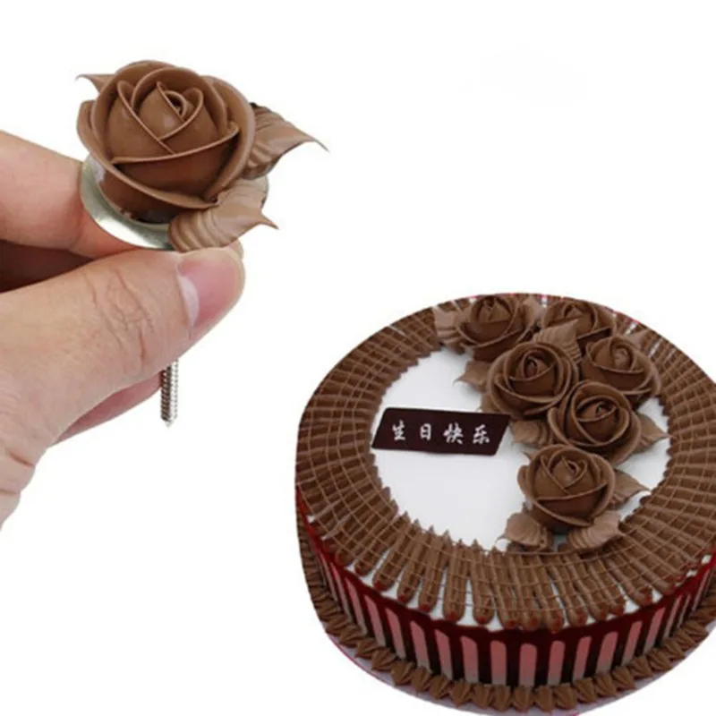 Stainless Steel Piping Nail Cake Flower Nails DIY Needle Stick Baking Stands Tools Ice Cream Decorating | Дом и сад