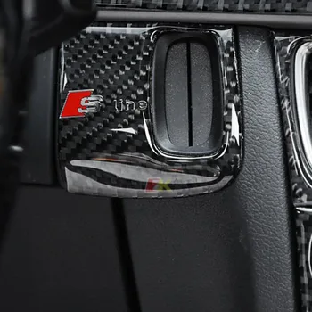 

1pcs Carbon fiber car key hole decoration sticker for audi A4 A5 s3 s4 s5 s6 C5 C6 b8 b6 Q3 Q4 Q5 Q6 Q7 A3 A4L A6 A6L styling