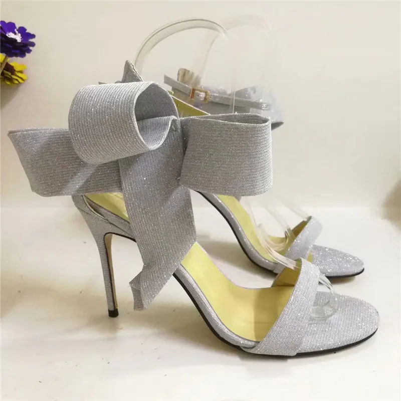 Босоножки с одним ремешком; женская обувь с бантом-бабочкой; пикантная женская обувь на высоком каблуке-шпильке с открытым носком; Босоножки на каблуке с закрытой пяткой;