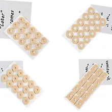 1 лист клей мозолей подушки пены круглый носок ноги кукурузы буйон протекторы колодки Уход за ногами