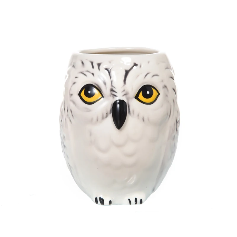 Керамические кружки Hedwig с совами Кружка для кофе молока чая офисные чашки посуда