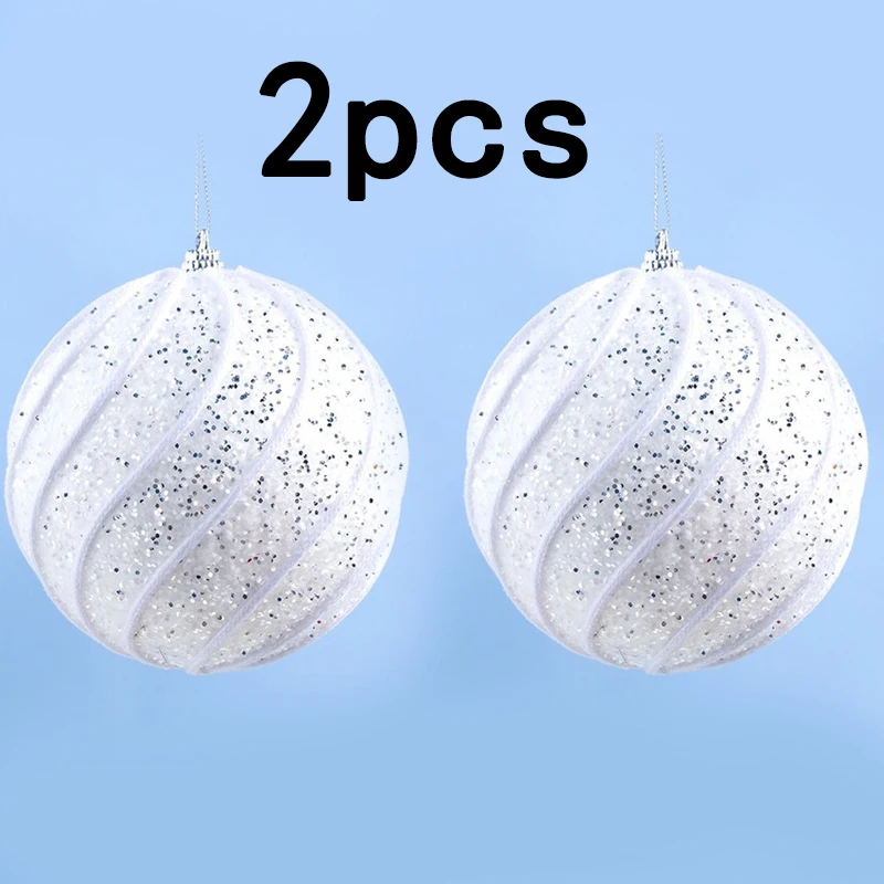 

Plush Foam Christmas Tree Ball Pendant New Year Baubles Christmas Tree Ornament Pendants Party Christmas Home Decoration Navidad