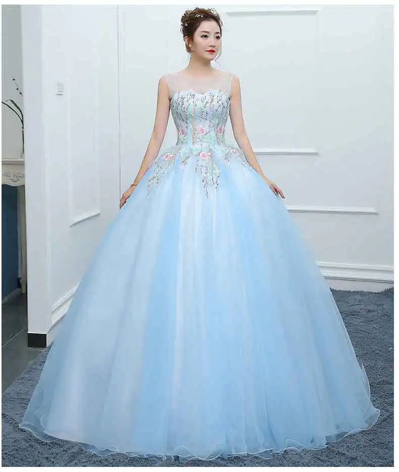На заказ Vestidos de 15 anos с аппликацией из кружева и тюля Бальные платья торжественное вечернее платье платье для девочек