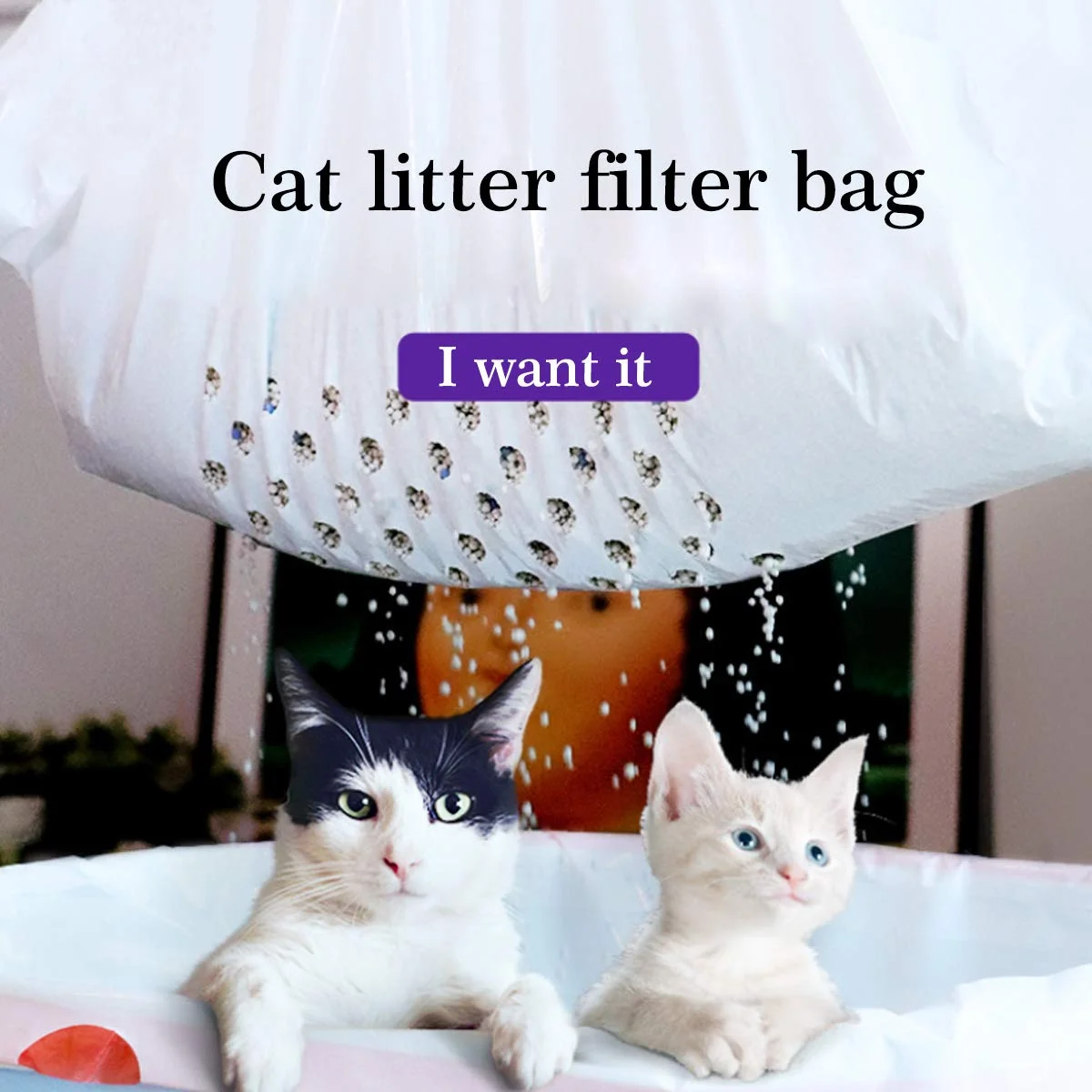 Round Litter Box Liners