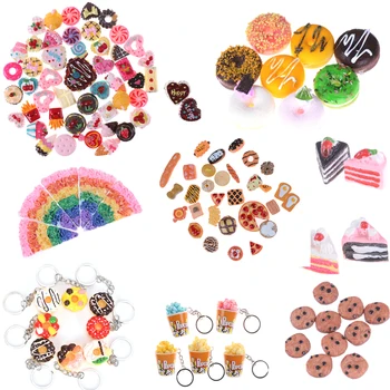 

Children Kitchen Cutting Toys Pizza Hamburger Bread Fast Food Pretend Play Plastic Miniature Food Girls Kids Education Toy Gift