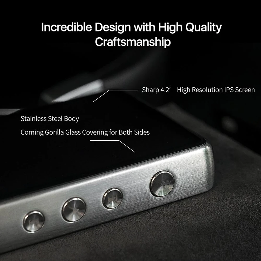 Музыкальные MP3 плееры HiBy R6Pro (алюминиевый сплав) без потерь цифровое аудио Hi Fi