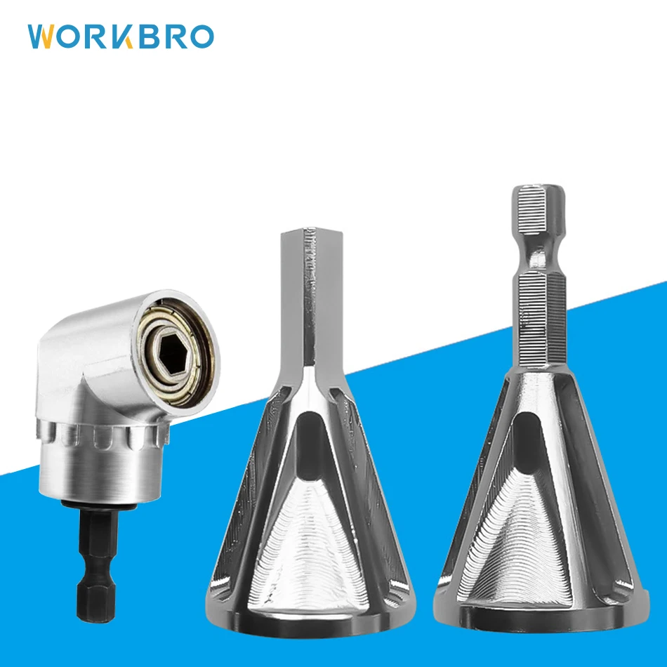 

Deburring External Chamfer Tool+105 Degree Adjustable Angle Drill Hex Triangle Shank High Strength Hardness Metal Drilling
