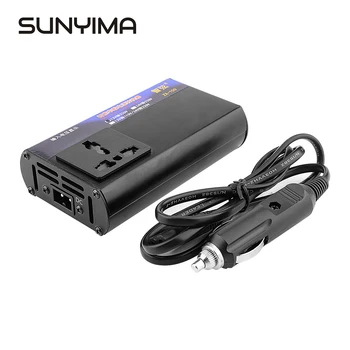 

SUNYIMA 70W Pure sine wave inverter DC12V 24V To DC220V 110V 50Hz 60Hz Power Converter Booster For Car Inverter Household DIY