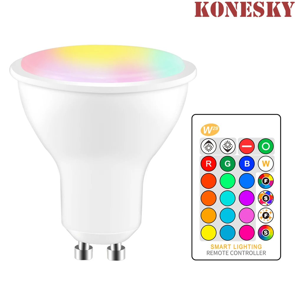 10x 8W GU10 LED Bulbs Spotlight Lamps Warm White 3000K Down light 240V 580lm 47W 