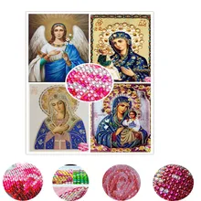 2018 nowy kryształ diament malarstwo religia ikona świętego wzór Cross Stitch diament haft Handwork Rhinestone wystrój domu