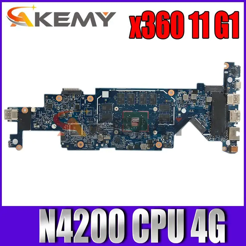Материнская плата для ноутбука HP x360 11 G1 917105-601 6050A2881001-MB-A03 pentium n4200 Встроенная |