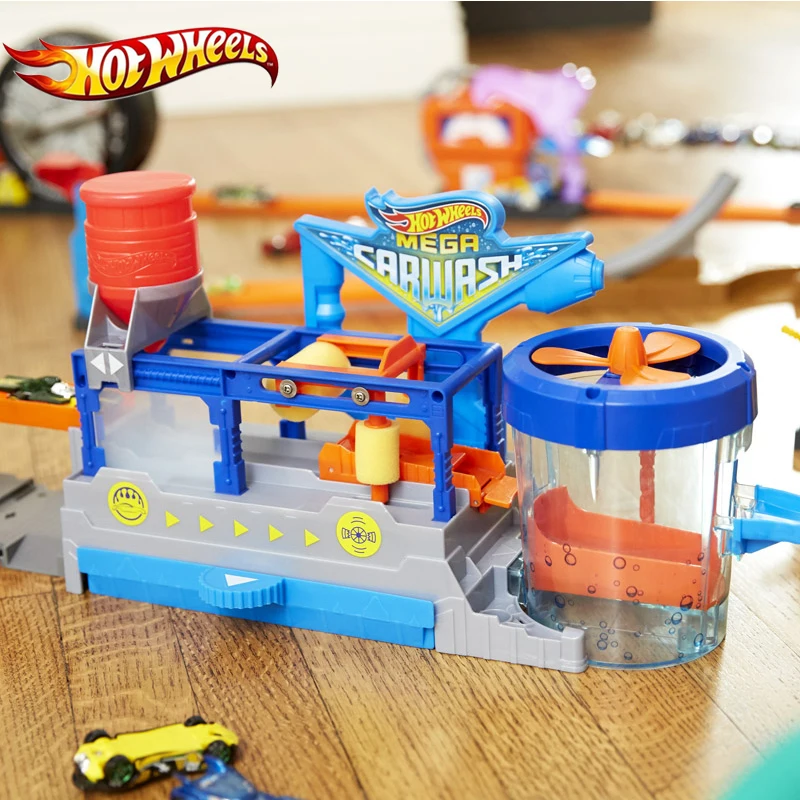 Hot Wheels Science Lab Обесцвечивающий автомобиль железная дорога Hotwheels развивающие игрушки на день рождения Рождественский подарок для детей CCP76