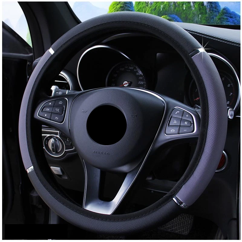 Противоскользящие Чехлы для руля из искусственной кожи Opel Astra Corsa Insignia Vauxhall Mokka