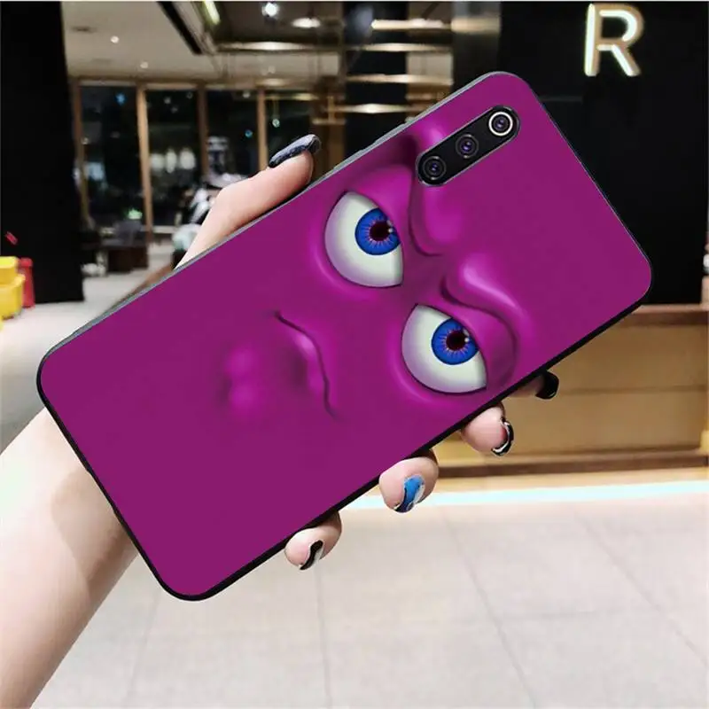 leather case for xiaomi HPCHCJHM Funny Faces Soft Silicone Black Phone Case for Xiaomi Mi10 10Pro 10 lite Mi9 9SE 8SE Pocophone F1 Mi8 Lite xiaomi leather case