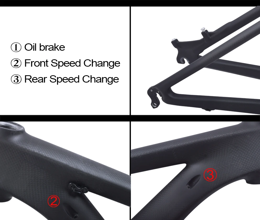 Flash Deal Free shipping Chinese carbon kids mountain bicycle frame 26er 14 / 16 inch children 26 MTB frame with headset+clamp+BB92 15