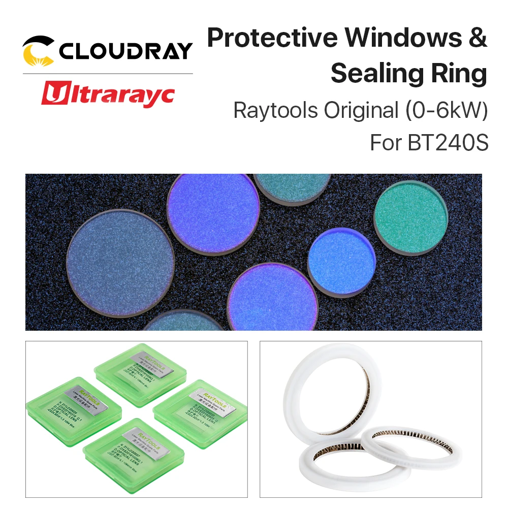 Ultrarayc Raytools оригинальный защитный объектив для Windows 27 9*4 1 мм и 24 9*1 5 BT240S расходные