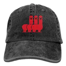 Три Alpacas бейсболки джинсовые головные уборы для мужчин и женщин