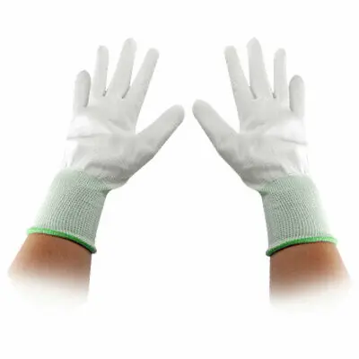 

Industrial Safety ESD PU Coating Electronic Work Garden Gloves Pair
