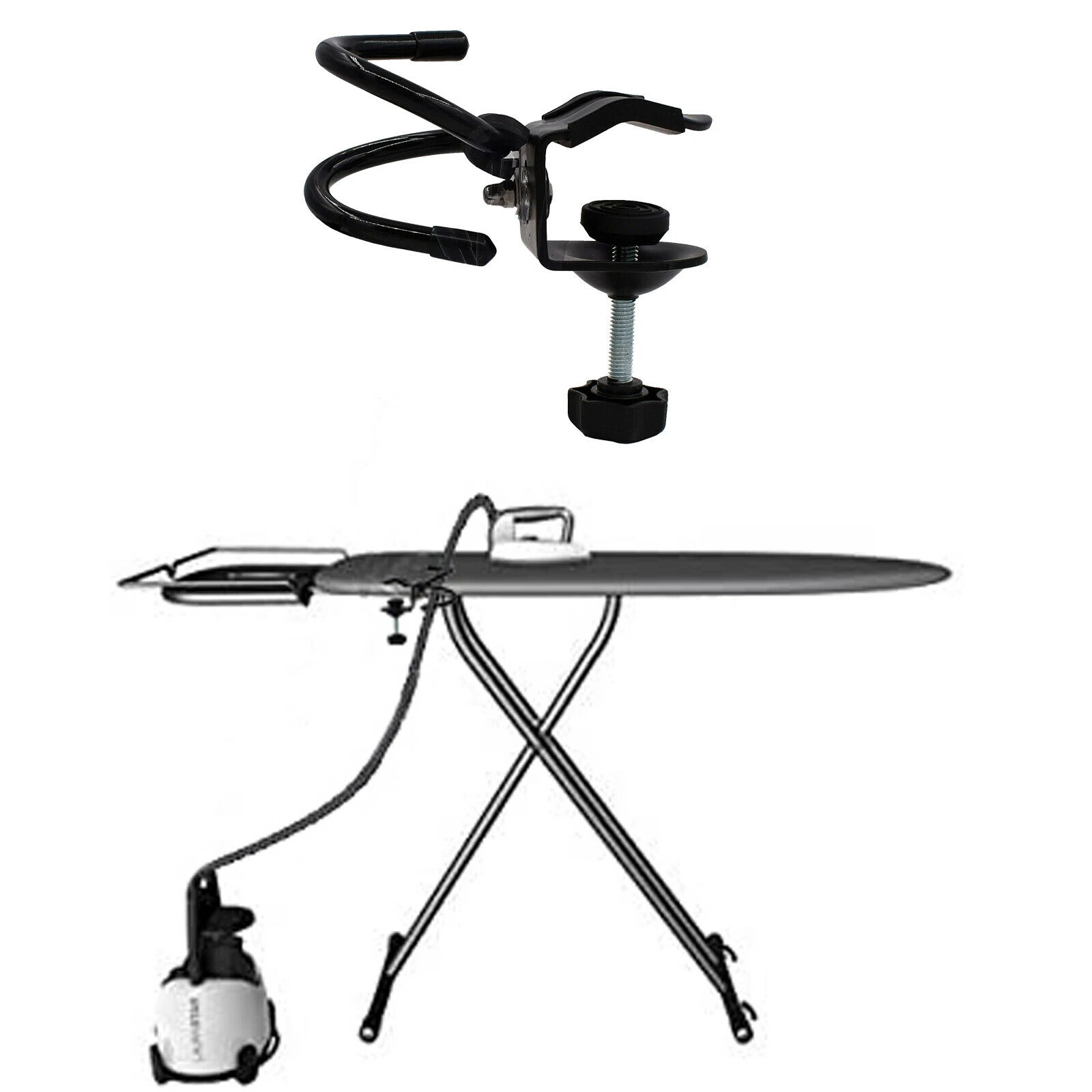 Flexible Iron Cord Minder Ironing Board Steam Cord Holder Cord Out Of