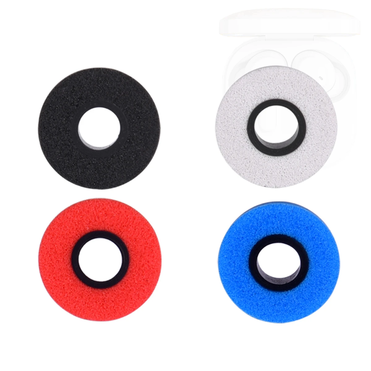 6Pcs Memory Form Ear Tips for Anker Soundcore Life P2 TWS Tips for SoundPEATS T2 ANC Eartips Noise Reducing Ear cap
