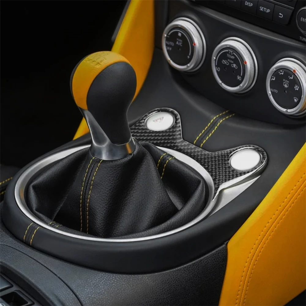 

Carbon Fiber Half Gear Shift Panel Frame Cover Trim for Nissan 370z 2009+ Interior Decoration Car Accessories Car Decal Stickers