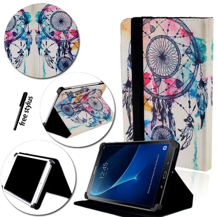 Dream Catcher KK&LL для samsung Galaxy Tab S2 8,0 дюймов 710 T713 T719-кожаный чехол-книжка для планшета - Цвет: Dream Catcher