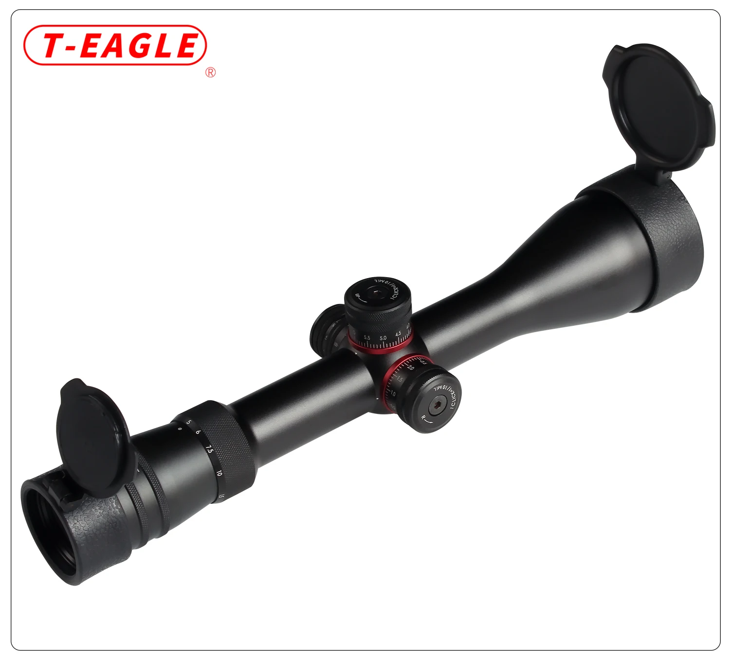 Охота TEAGLE 5-20X50 SFIR Riflescopes Светящееся Стекло травление сетка Боковая регулировка параллакса турреты замок сброс съемки область для PCP