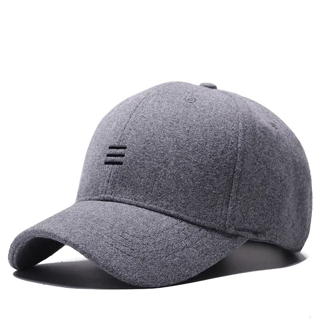 Men wool baseball cap Clearance