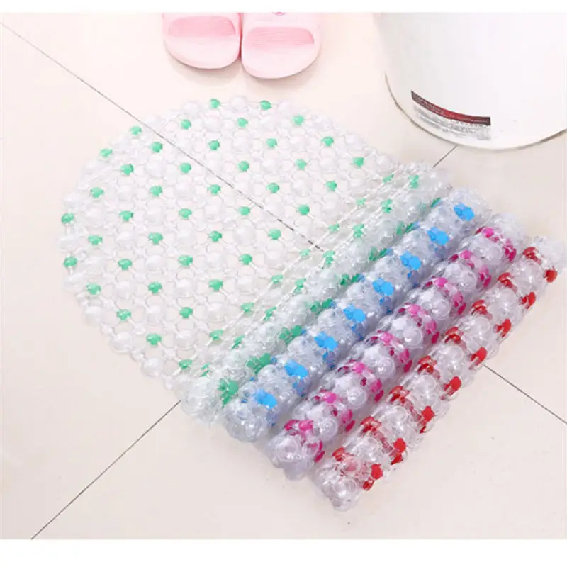 

Bathroom shower non slip PVC mat massage non slip bathroom rubber pad Comfortable and soft