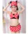 Baby Girl Bikini Set Купальники Bownot Dot BIkini set Strappy Ruffled Swimming Swimsuit Costume Bathing