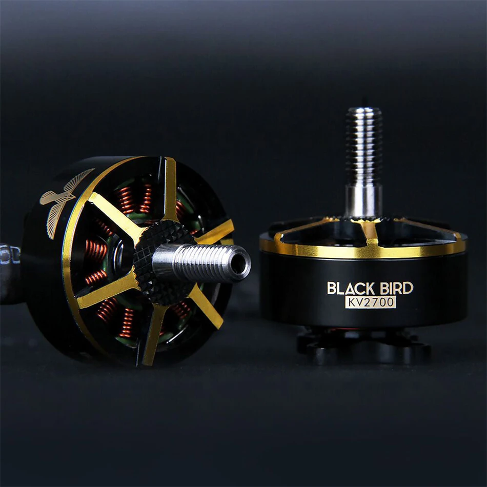 T-Motor Black Bird 2207 KV2725 бесщеточный двигатель FPV Для бесплатной сборки
