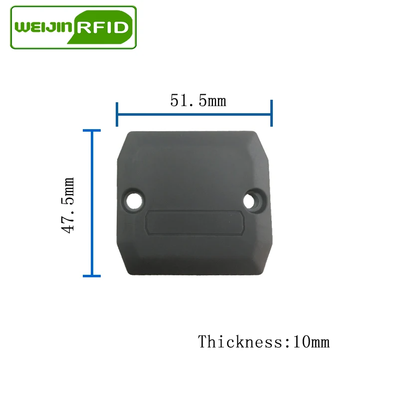 UHF RFID металлическая бирка confidex ironside 915 м 868 м Impinj Monza4QT EPC 100 шт. прочные ABS Смарт пассивные RFID метки