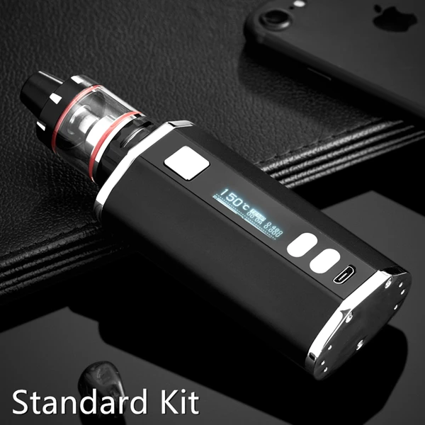 STDKit-Black Мини vape 200 Вт коробка мод комплект 18650 VW VT Builtin 3000 мАч батарея электронная сигарета Vape моды с 3 мл бак электронная сигарета Атомайзер - Цвет: STDKit-Black