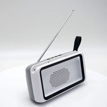 

Multi-function TVs Shaped Phone Holder Stand Bluetooth Speaker Wireless Stereo Portable Practical Mini Photo-frame GK99