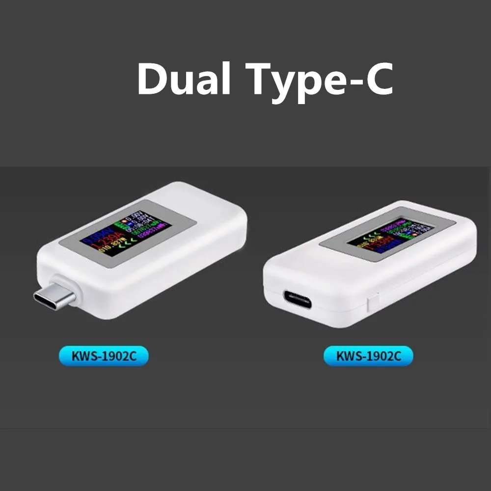 10 в 1 DC USB тестер Type C измеритель тока 4 30 времени амперметр цифровой монитор