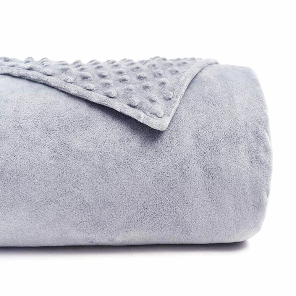 Quilt Cover Comfort Folding Weighted Blanket Insomnia Children Gravity Sensory Stress Washable Bedroom Adult Soft Home