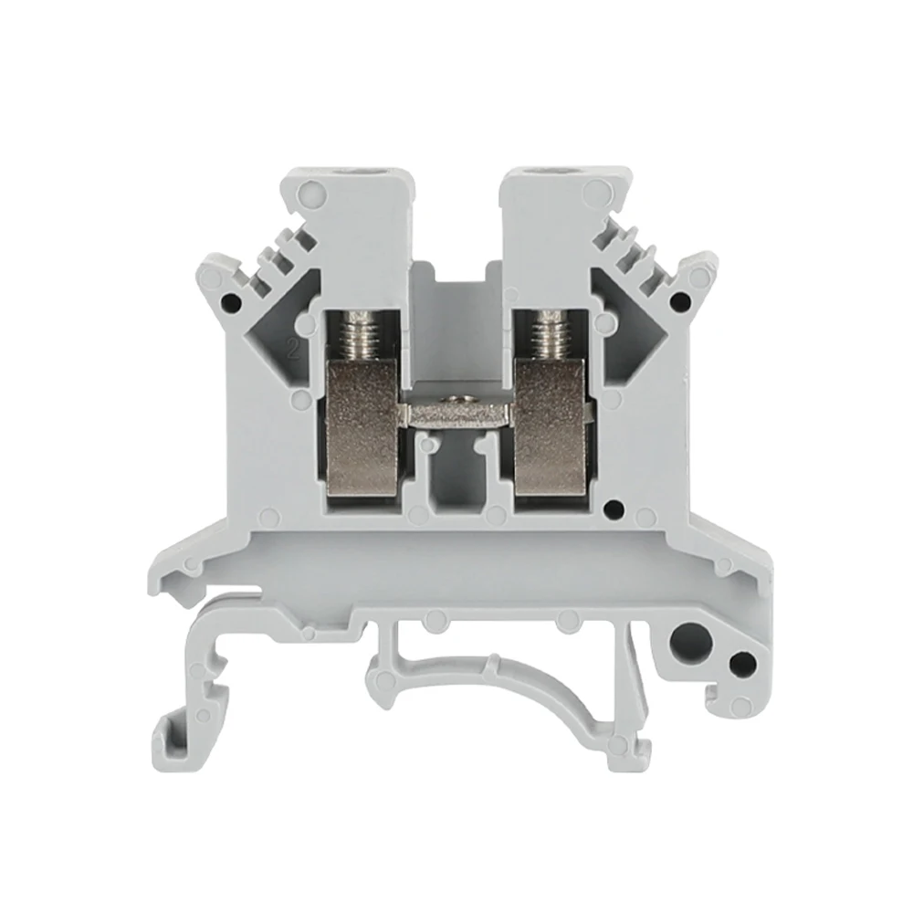 

Din Rail Terminal Block UK-2.5B Wire Conductor Universal Connector Screw Contact Connection Terminal Strip Block UK2.5B 1Piece