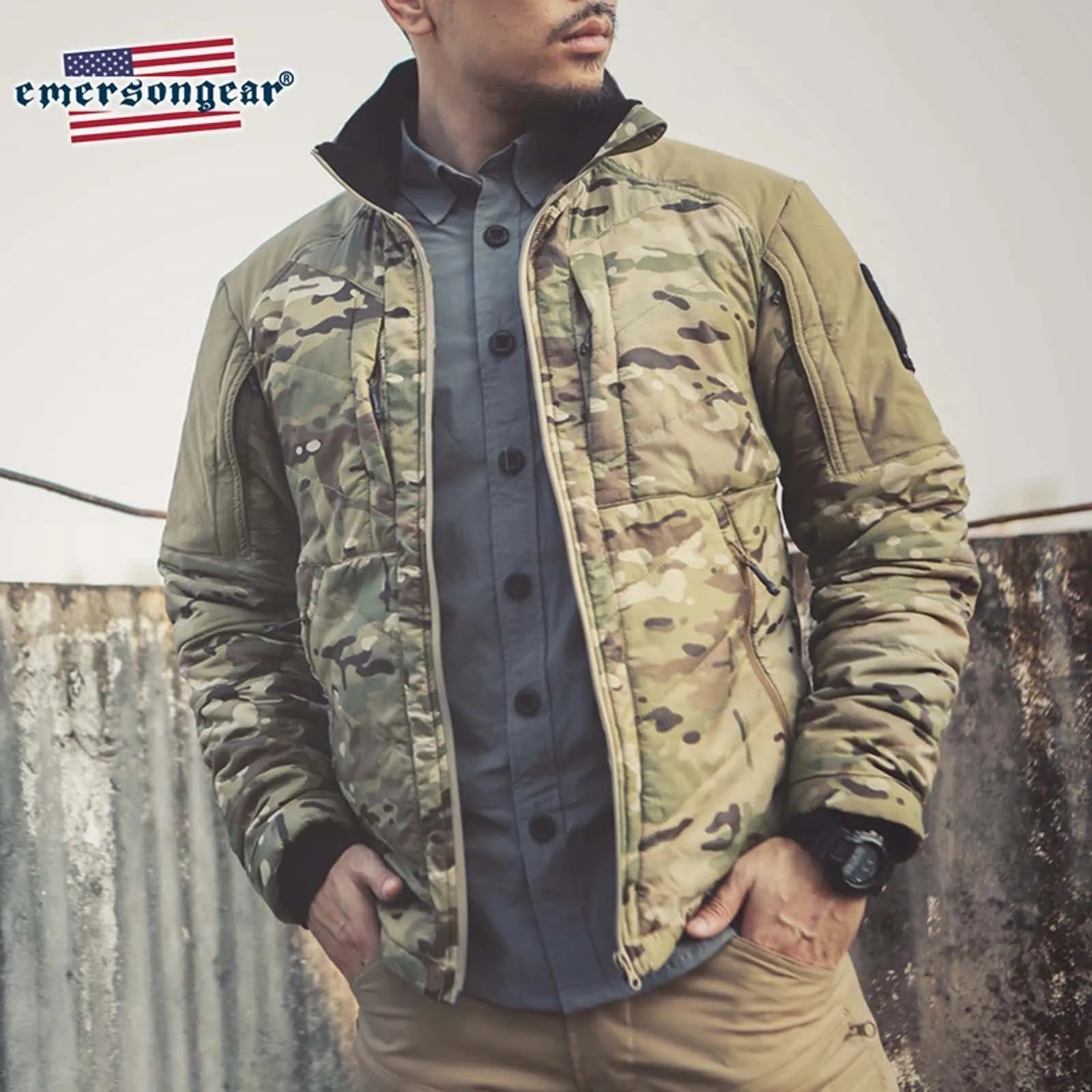 Рисунок 4 - Мужское теплое пальто Emersongear