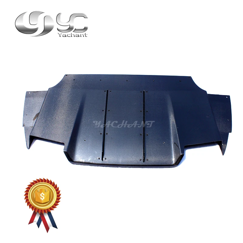 Car-Styling Carbon Fiber Rear Bumper Diffuser Fit For 2010-2014 Impreza WRX STI GVB VS Wide Body Ver. Style Rear Diffuser photo