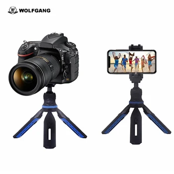 

Wolfgang Table Phone Tripod 360 Degree Rotatable 5 Gears Height Adjustable 3KG Max Load For Smart Phone LSR DSLR Camera.