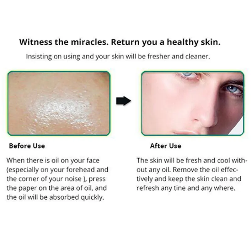 80pcs Lavender Facial Absorbent Paper Oil Face Cleanser Deep Black Head Remover Acne Treatment Face Tools