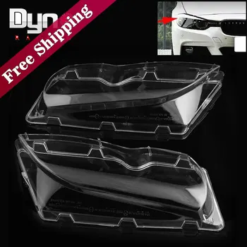 

2 Pcs Front Right Left Headlight Lens Shell Covers Lamp Assembly Fit for BWM 3 Series 4 Door 1998-2001 & E46 4 Doors 2002-2004